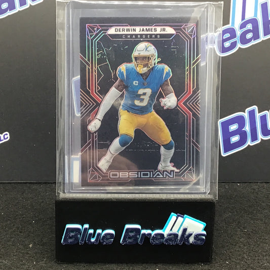 2022 Panini - Obsidian - Derwin James Jr - San Diego Chargers - 1/10