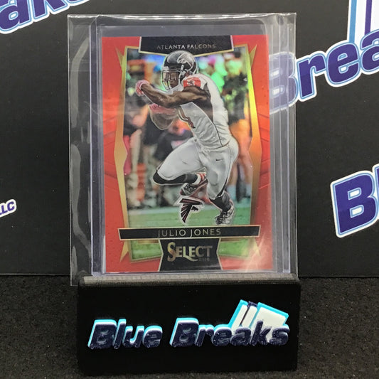 2016 Panini Select Red Refractor Julio Jones 29/99 #74 Falcons