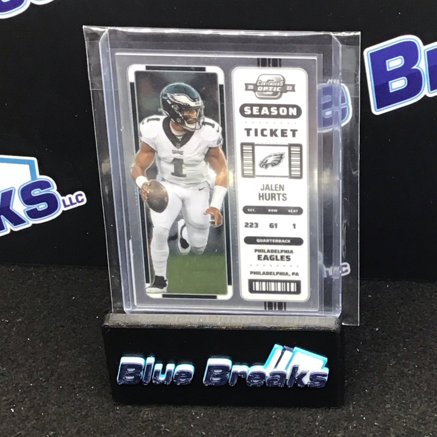 2022 Panini Contenders Optic Jalen Hurts #43 Eagles