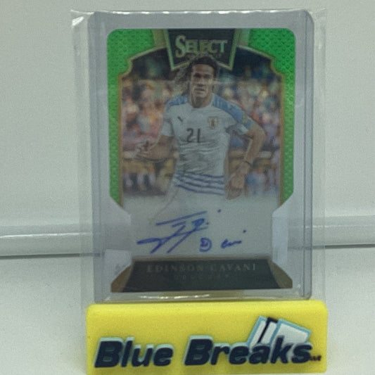 2016 Panini Select Soccer Edinson Cavani auto 22/60