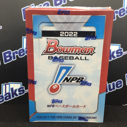 2022 Bowman NPB Hobby