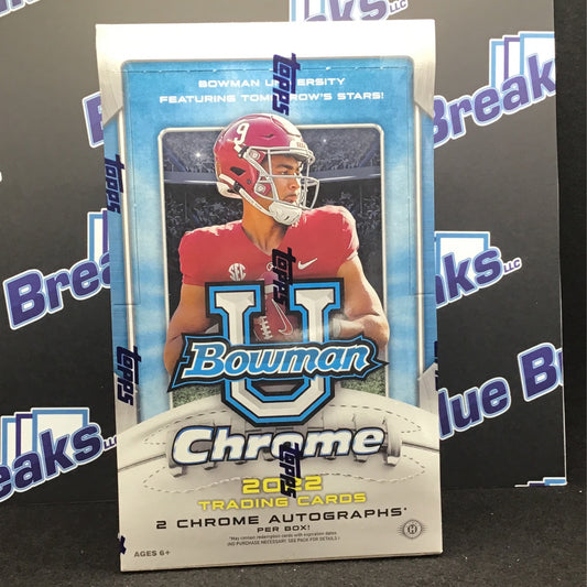 2022 Bowman U Chrome Football