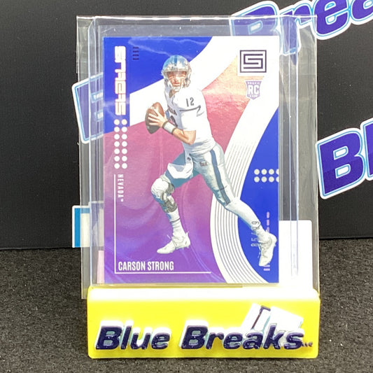 2022 Panini Chronicles Status Draft Picks Blue Carson Strong 85/99 23