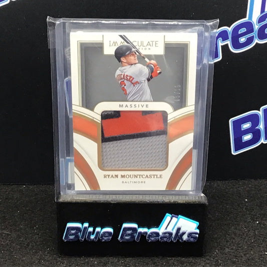 2022 Panini Immaculate Collection Massive Ryan Mountcastle 05/25 #MM-RM Orioles