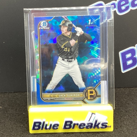 2022 Bowman Chrome 1st Bowman Sapphire Jack Suwinski