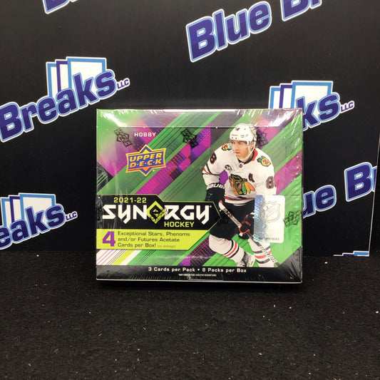 2021-22 Upper Deck Synergy Hockey Hobby