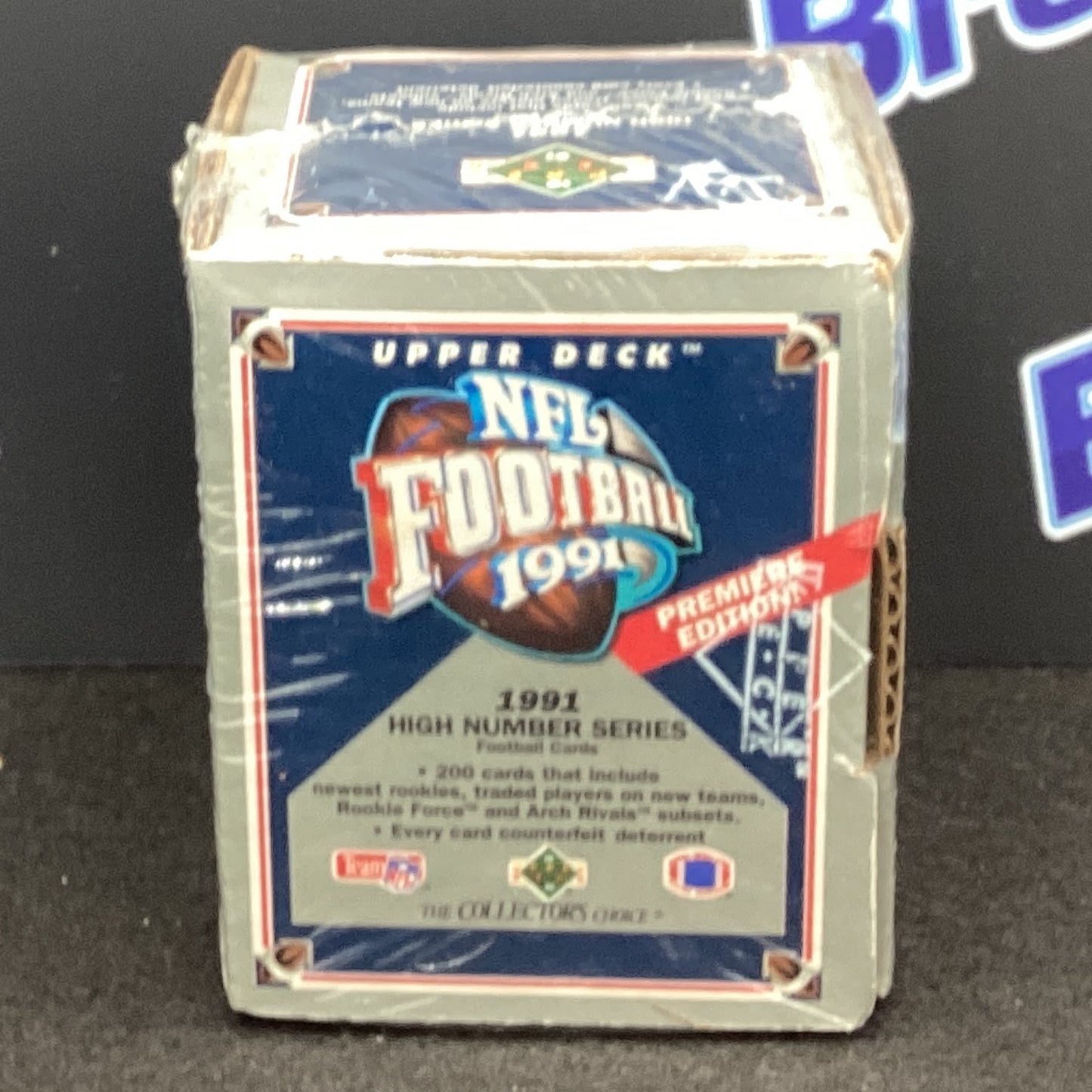 1991 Upper Deck Football Premiere Edtion High Number Series