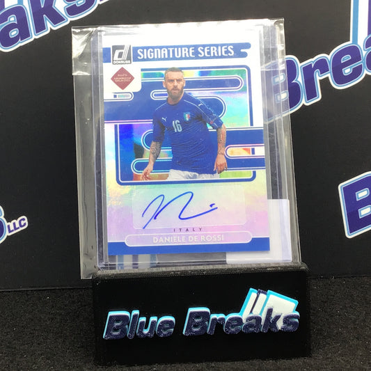 2021-22 Panini Donruss Daniele De Rossi auto #SS-DDR Italy