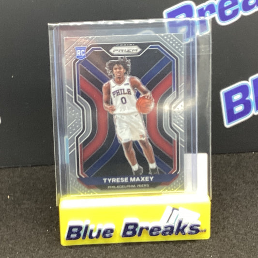 2020-21 Panini Prizm Tyrese Maxey 256
