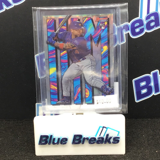 2023 Bowman's Best Francisco Alvarez HIM #HIM-12 Mets