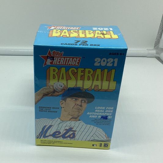 2021 Topps Heritage Blaster Box