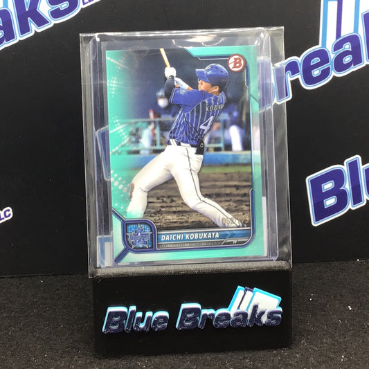 2022 Bowman NPB Teal Daichi Kobukata #87