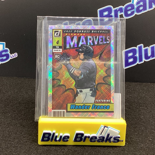 2022 Panini Donruss Marvels Wander Franco