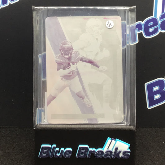 2022 Panini Impeccable Printing Plate Elijah Moore 1/1 #91 Jets
