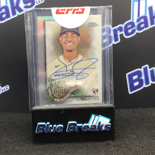 2022 Topps Allen & Ginter - Julio Rodriguez - Seattle Mariners - Redemption Auto - Chrome
