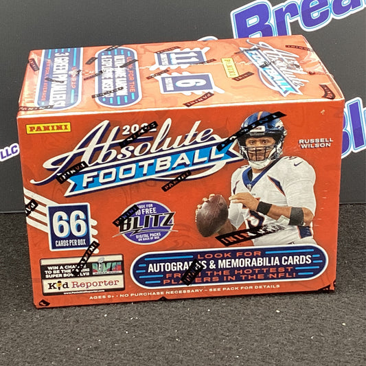 2022 Panini Absolute Football Blaster