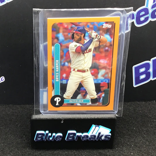 2021 Topps Orange Bryce Harper 12/25 #12 Phillies