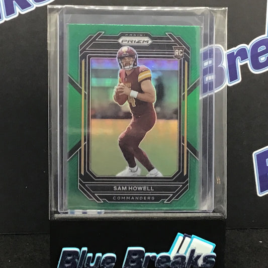 2022 Prizm - Sam Howell - Washington Commanders - Green - #306