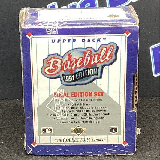 1991 Upper Deck Baseball Final Edition Set