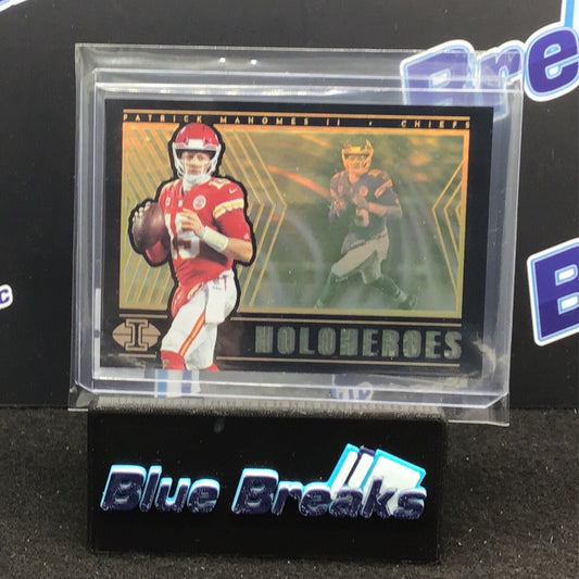 2022 Panini Illusions Holoheroes Patrick Mahomes 06/10 #HH-20 Chiefs