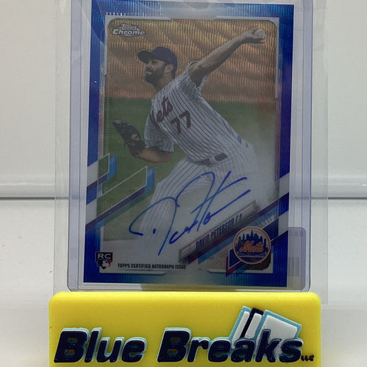 2021 Topps Chrome - David Peterson 95/150