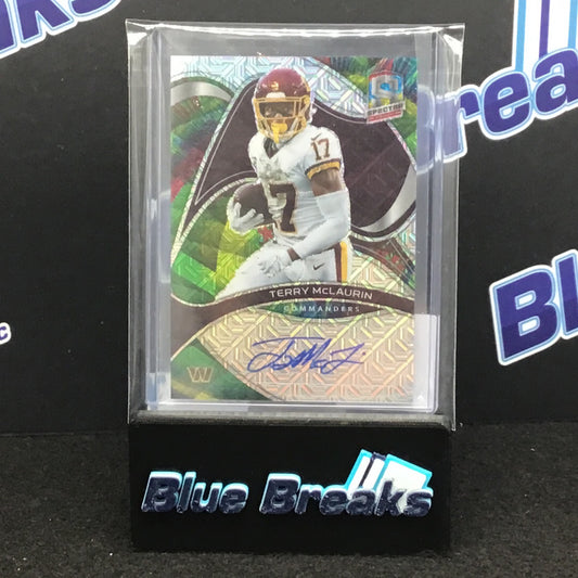 2022 Panini Spectra Prizm Terry McLaurin auto 05/20 #SIG-TML Commanders
