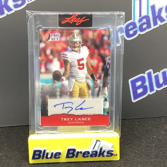 2022 Pro Set - Trey Lance Auto