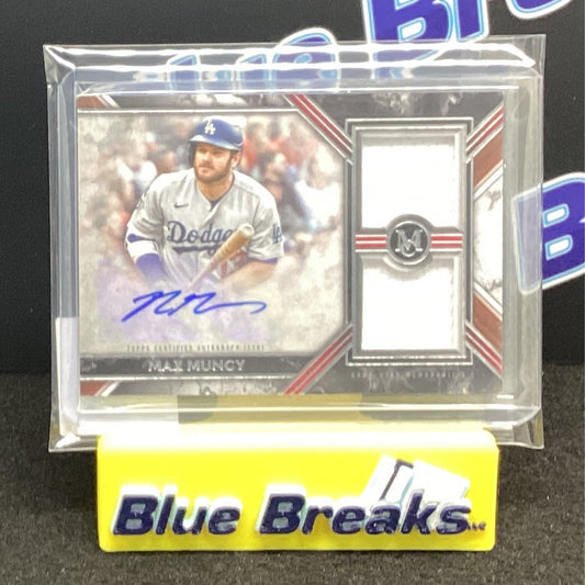 2022 Museum Collection Max Muncy dual relic auto 362/399