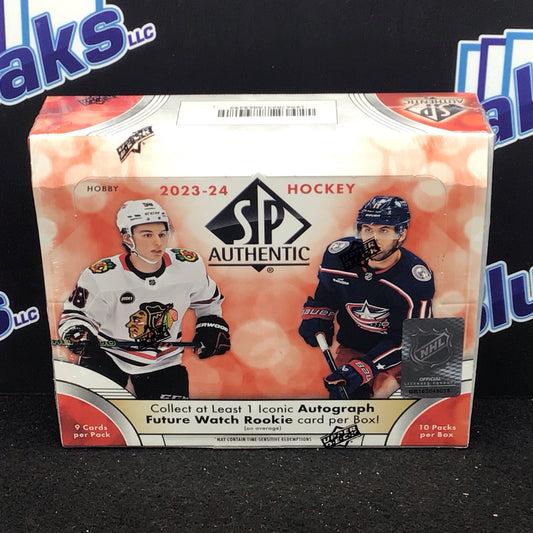 2023-24 Upper Deck SP Authentic Hockey