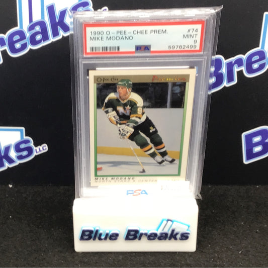 1990 O-Pee-Chee Premier Mike Modano #74 PSA 9 Stars