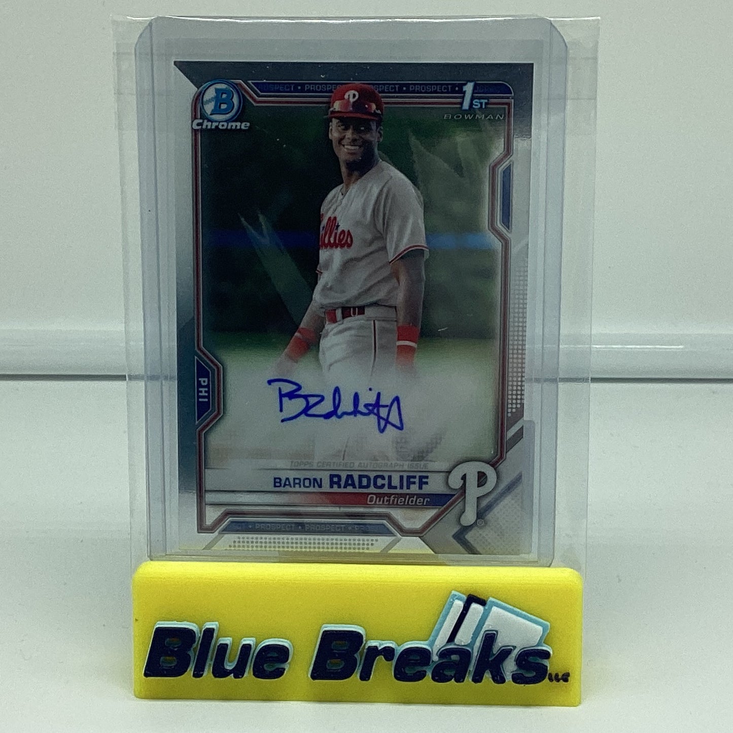 2021 Bowman Chrome - Baron Radcliff