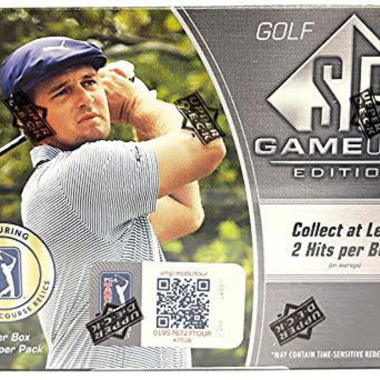 2021 Upper Deck SP Game Used Golf Box (5 Cards/BX)