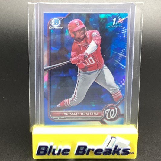 2022 Bowman Chrome 1st Sapphire Roismar Quintana