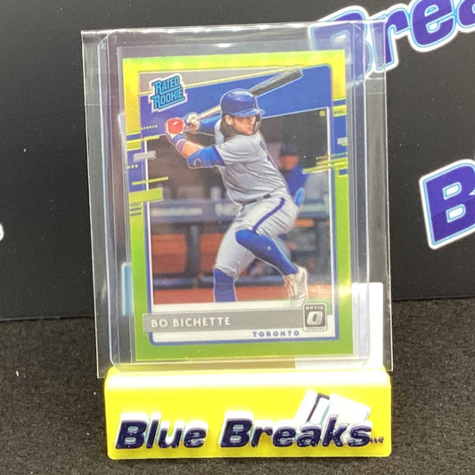 2020 Panini Donruss Optic Green Bo Bichette 37