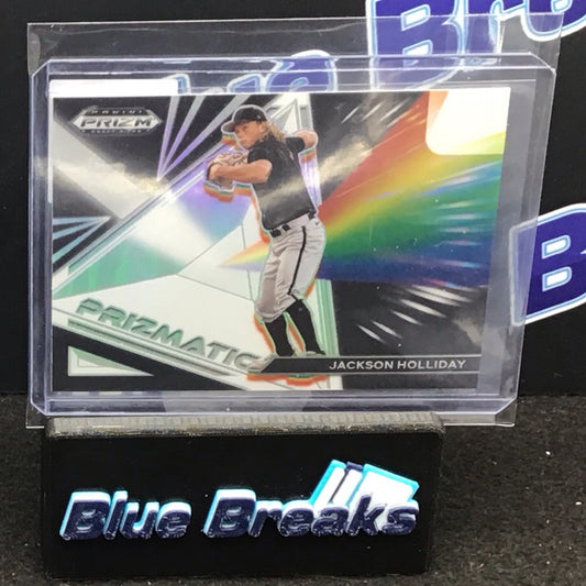 2022 Panini Prizm Prizmatic Jackson Holliday #PZ-JH Orioles
