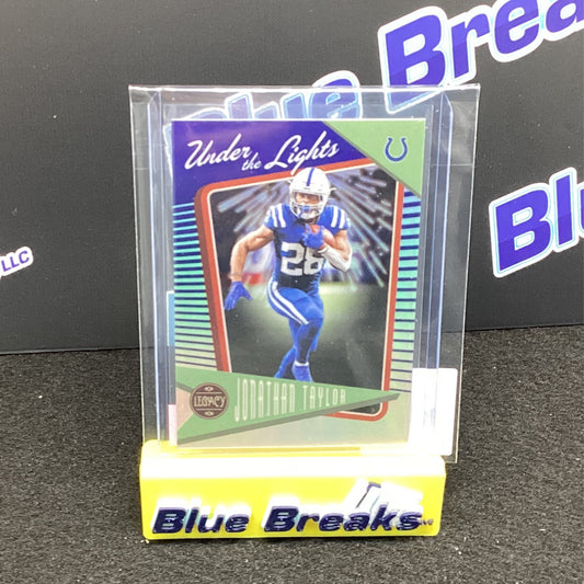 2022 Panini Legacy Under the Lights Jonathan Taylor 34/35 UL-34 Colts