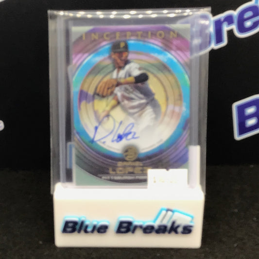 2022 Bowman Inception Dariel Lopez auto 024/250 #PA-DLZ Pirates