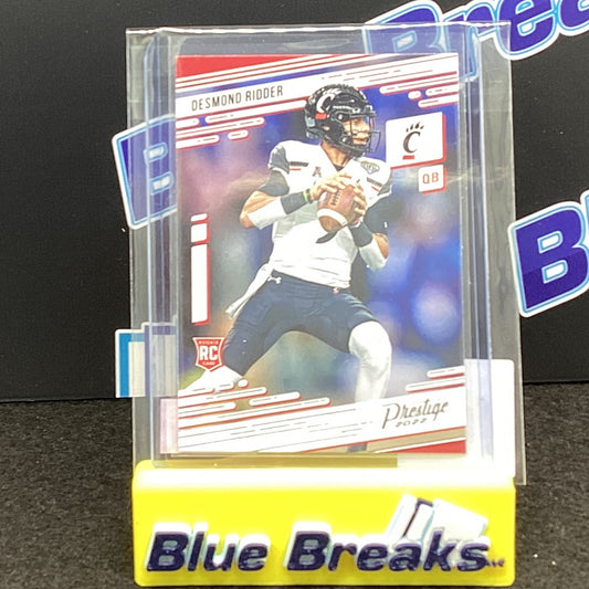 2022 Panini Chronicles Prestige Draft Picks Desmond Ridder 14-4