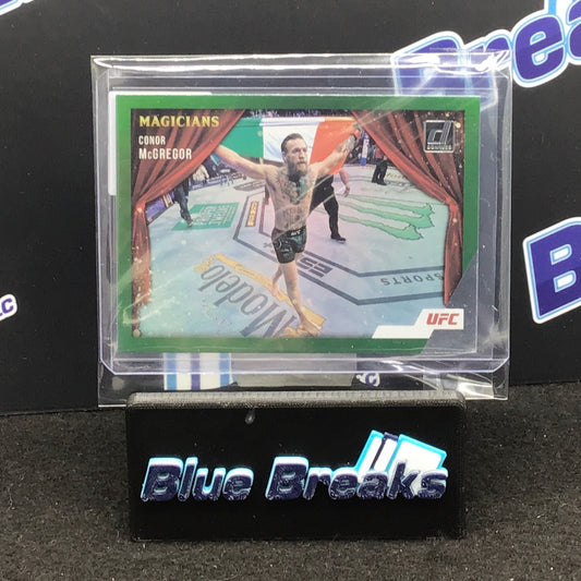 2022 Panini Donruss Magicians Green Conor McGregor #1 UFC