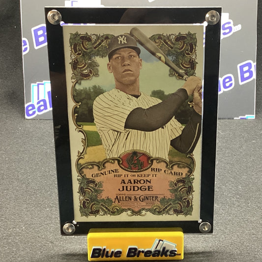 2020 Allen & Ginter - Aaron Judge Rip Card