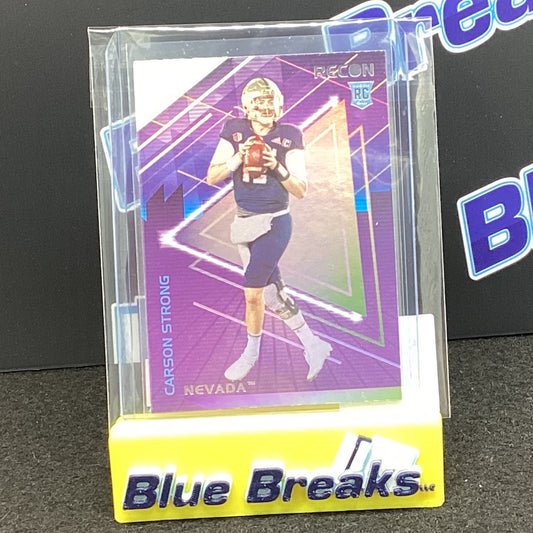 2022 Panini Chronicles Recon Draft Picks Carson Strong 21