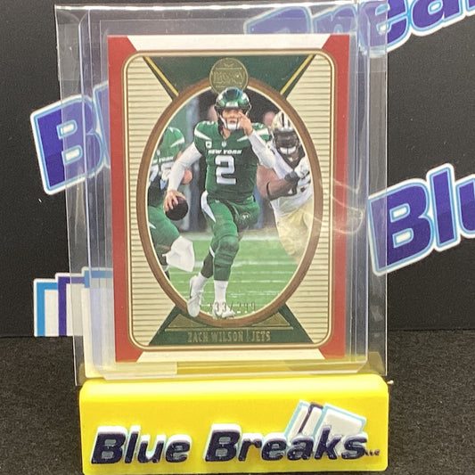 2022 Panini Legacy Zach Wilson 233/299 75